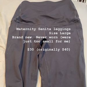 Senita maternity leggings